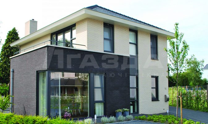 Загородный дом / Rehau Geneo антрацит Загородный дом / Rehau Geneo антрацит
