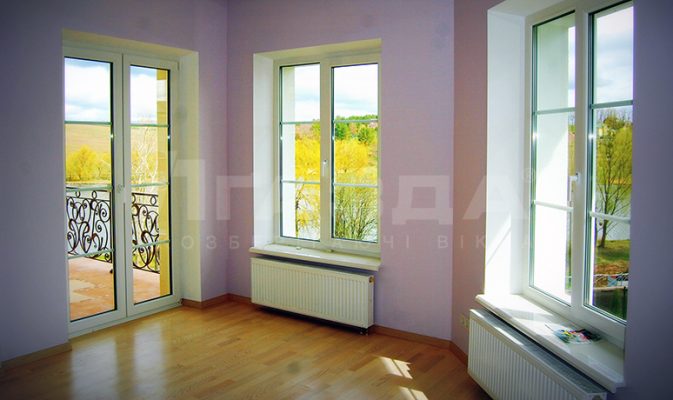 Загородный дом/ Rehau Geneo белый Загородный дом/ Rehau Geneo белый
