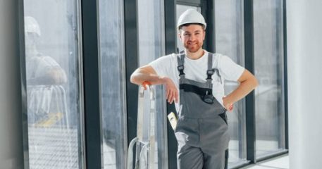 Как установить алюминиевую дверь